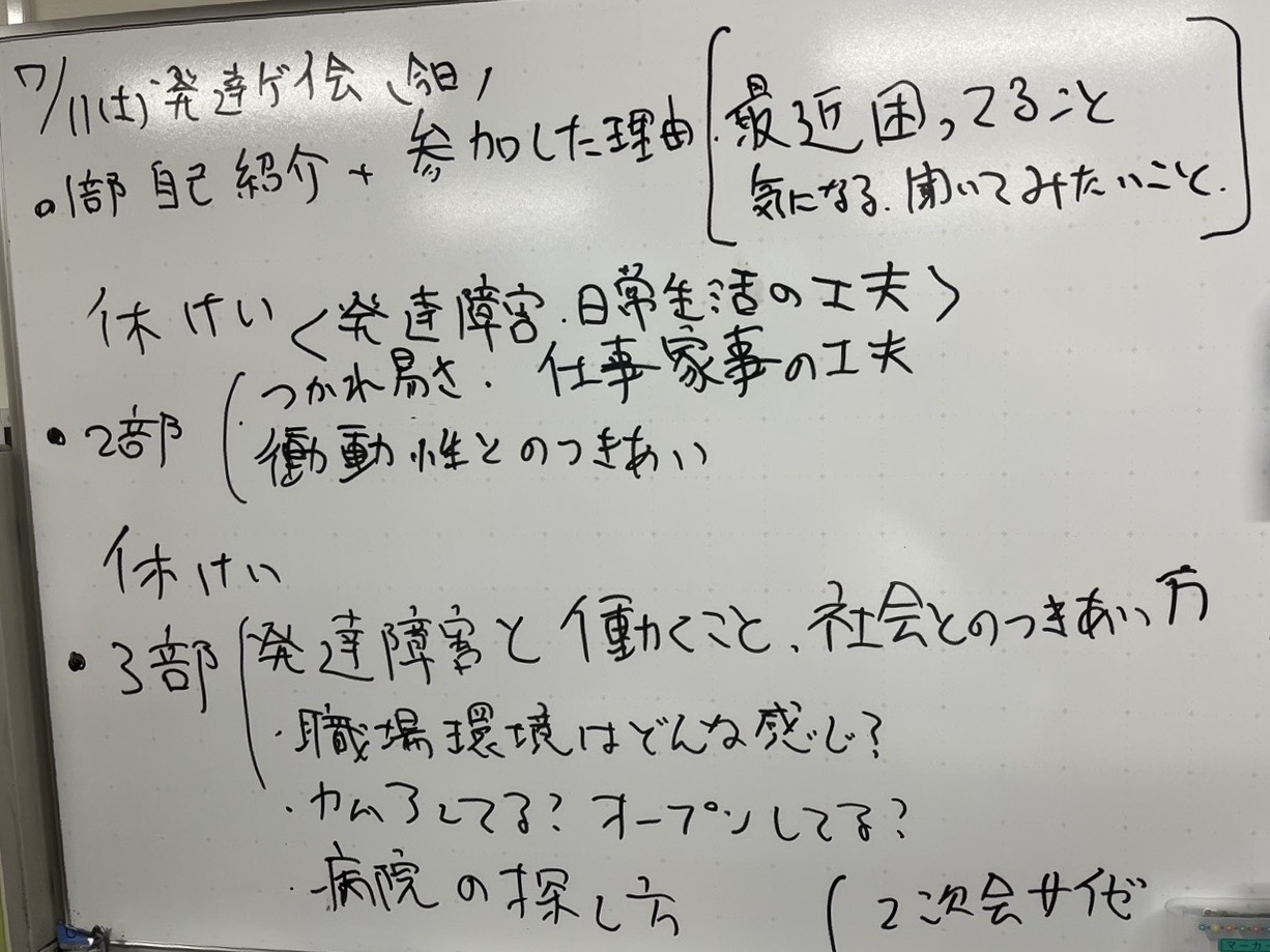 ウェルカム通信_13号｜発達ゲイ会_開催報告